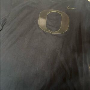 Nike Black T-Shirt with Oregon “O”